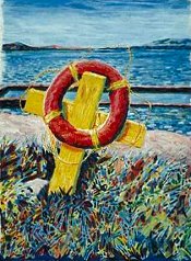 Lifebuoy at Dungloe