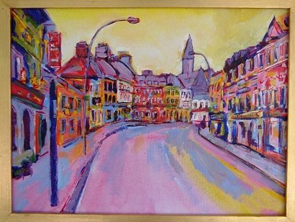 Painting of Killarney in Ireland
