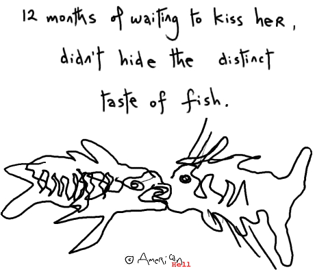# 23 12 months of waiting to kiss her