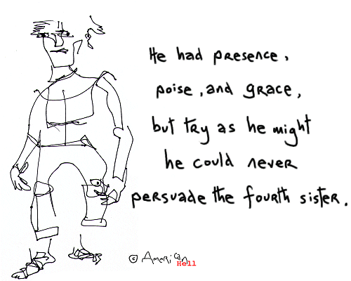 #30 he had presence, poise, and grace