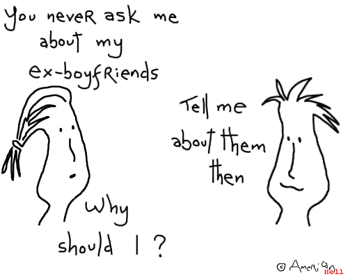 You Never Ask Me
